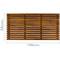 Tábua de banheiro rectangular 100 x 50 cm em madeira de teca certificada