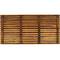 Tábua de banheiro rectangular 100 x 50 cm em madeira de teca certificada