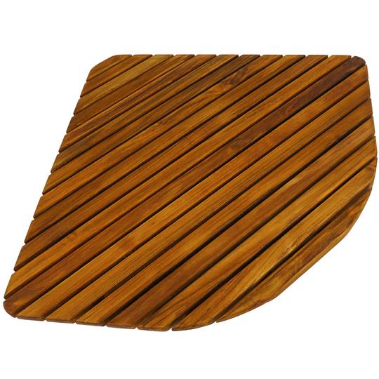 Tarima per a dutxa i bany 61 x 61 cm de fusta de teca certificada