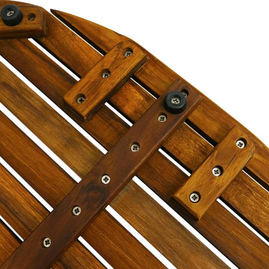 Tarima per a dutxa i bany 61 x 61 cm de fusta de teca certificada