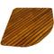 Doucheplatform en vierkant bad 76 x 76 cm van gecertificeerd teakhout