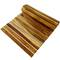 Tarima para ducha y baño enrollable 60 x 40 cm de madera de teca certificada