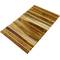 Tarima para ducha y baño enrollable 60 x 40 cm de madera de teca certificada