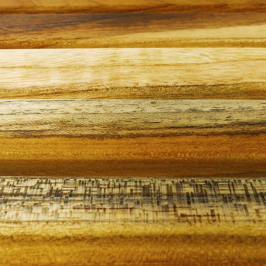 Tarima para ducha y baño enrollable 60 x 40 cm de madera de teca certificada