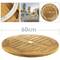 Rotating base swivel 60cm for outdoor garden table. Rotation platform Certified Teak