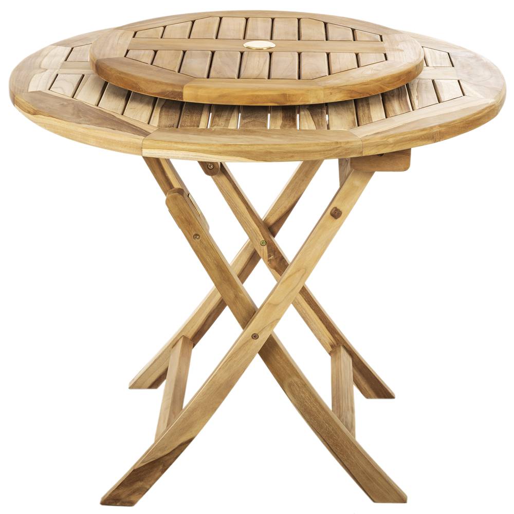 Round Wooden Rotating Pedestal Tray – Grow + Gather