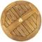 Rotating base swivel 60cm for outdoor garden table. Rotation platform Certified Teak