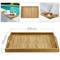 Bath tray with handles 60 x 40 x 5 cm spa wellness certified teak wood