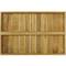 Bath tray with handles 60 x 40 x 5 cm spa wellness certified teak wood