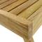 Vassoio da letto  55 x 35 x 5 cm pieghevole di teak certificato