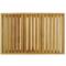 Vassoio da letto  55 x 35 x 5 cm pieghevole di teak certificato