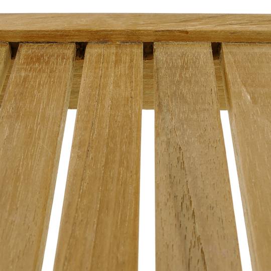 Vassoio da letto  55 x 35 x 5 cm pieghevole di teak certificato