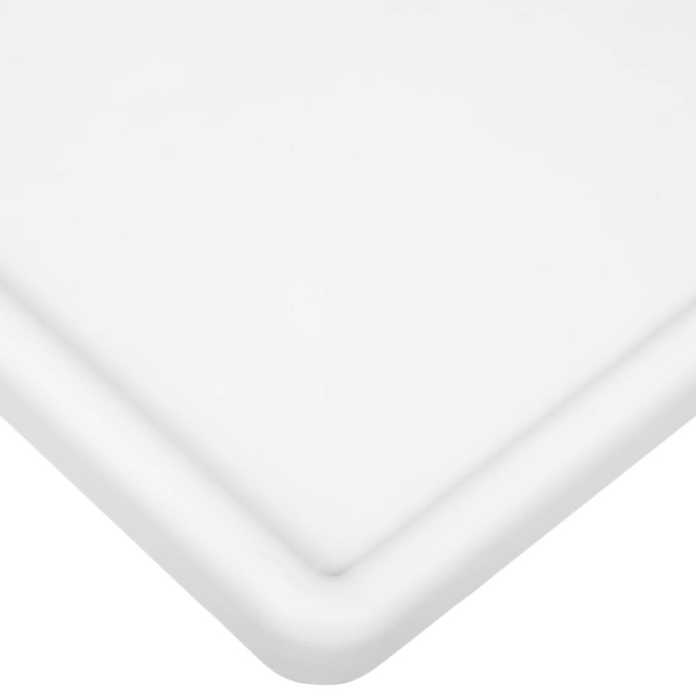 Tavolo rettangolare in polipropilene per balcone 52x40cm bianco
