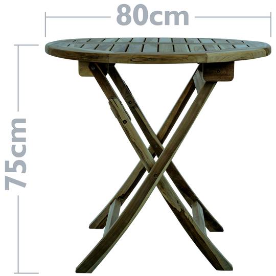 Set Of Round Table 80 Cm And 2 Chairs, Round Table Telephone Number