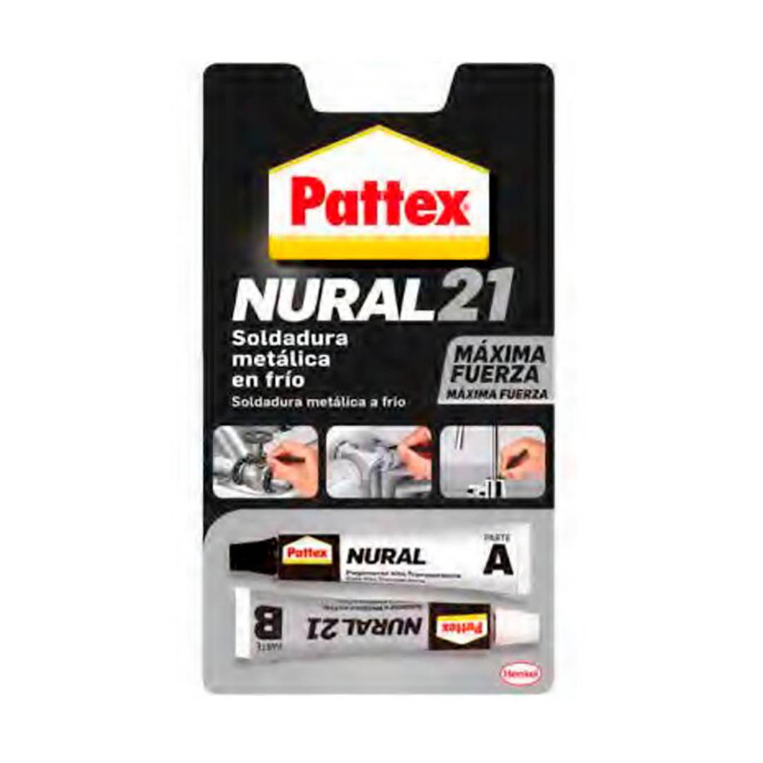 Metallisches Kaltschweißgerät Nural 21 graue Farbe von 22 ml von Pattex 2662490
