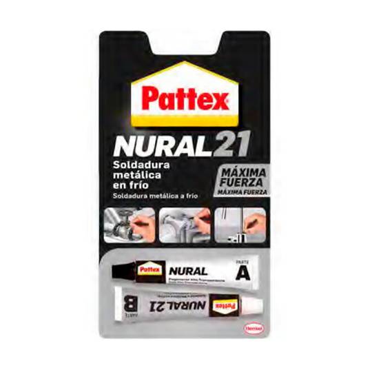 Metallisches Kaltschweißgerät Nural 21 graue Farbe von 22 ml von Pattex 2662490