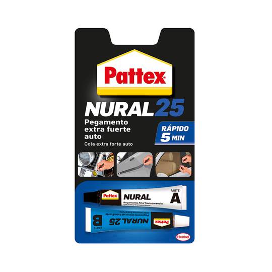 Bardzo mocny klej samochodowy Nural 25 22 ml Pattex 1769654