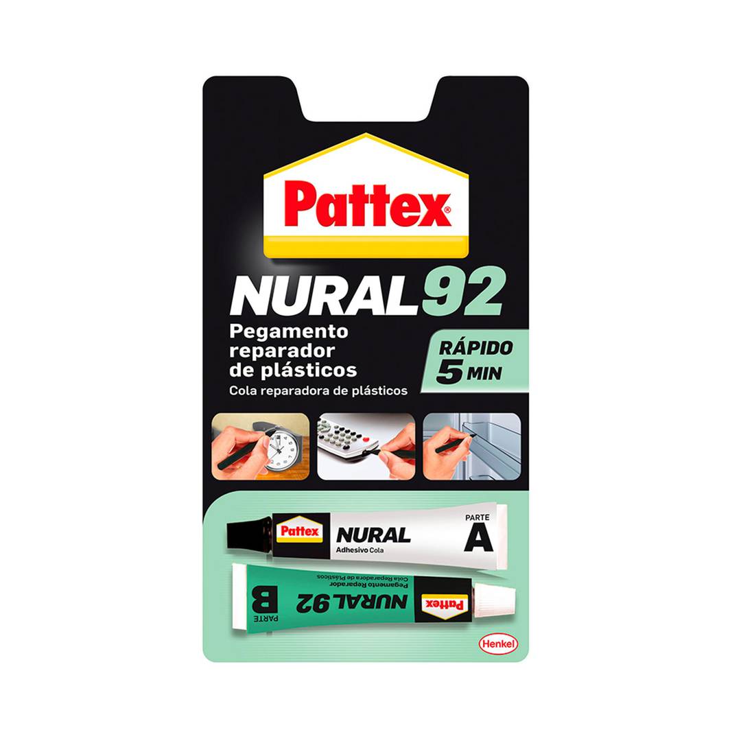 Pegament reparador de plàstics Nural 92 de 22ml de Pattex 1766697