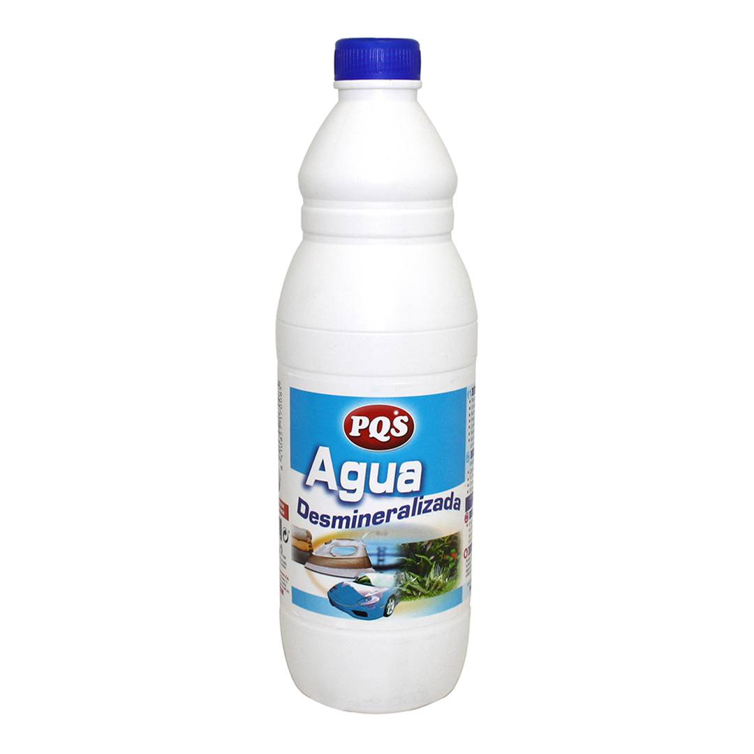 Ampolla d'aigua desmineralitzada de 1 litre PQS