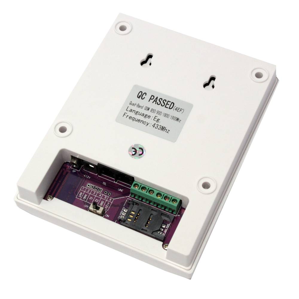 Alarm phone with keyboard A