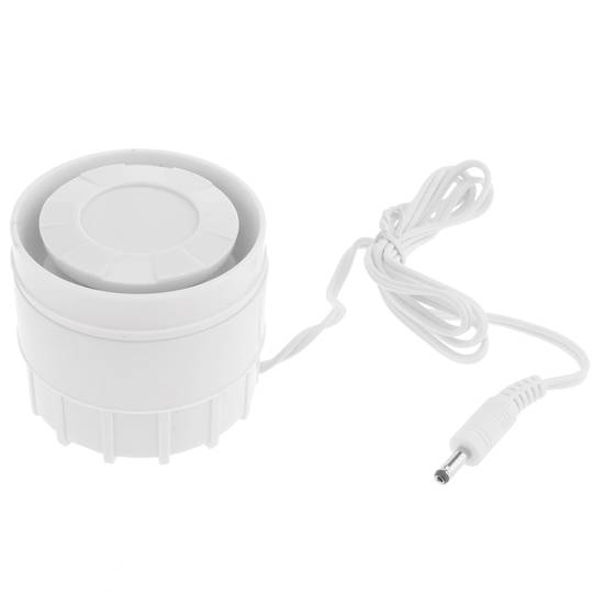 Landline alarm with keypad and display