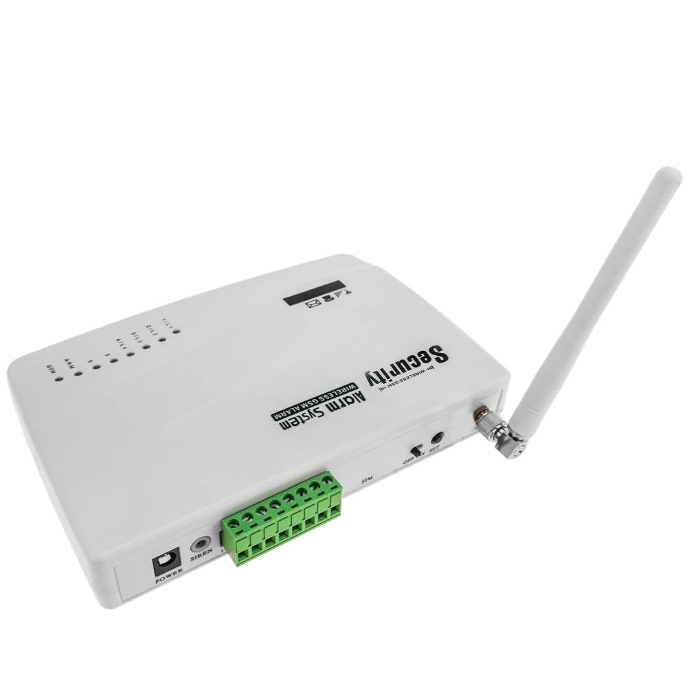 Alarma de seguretat per GSM de 3 bandes 10 zones