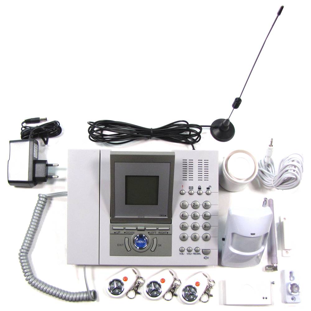 Alarm 2-Band GSM-Telefon mit Tastatur und