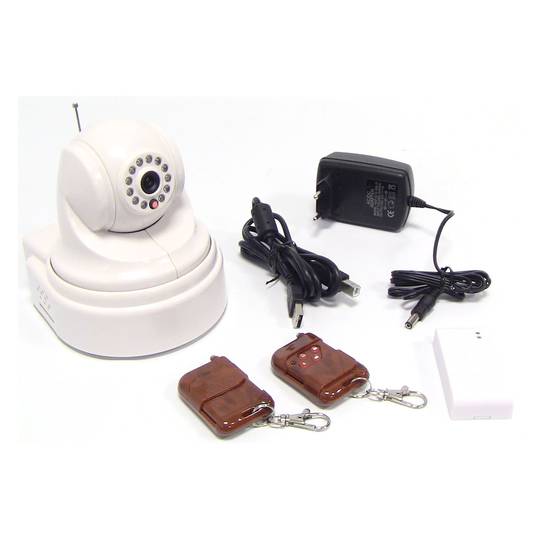 Alarme GSM com suporte para áudio e vídeo B