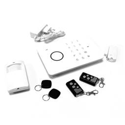 Alarma para GSM de 4 bandas con teclado táctil y llavero RFID