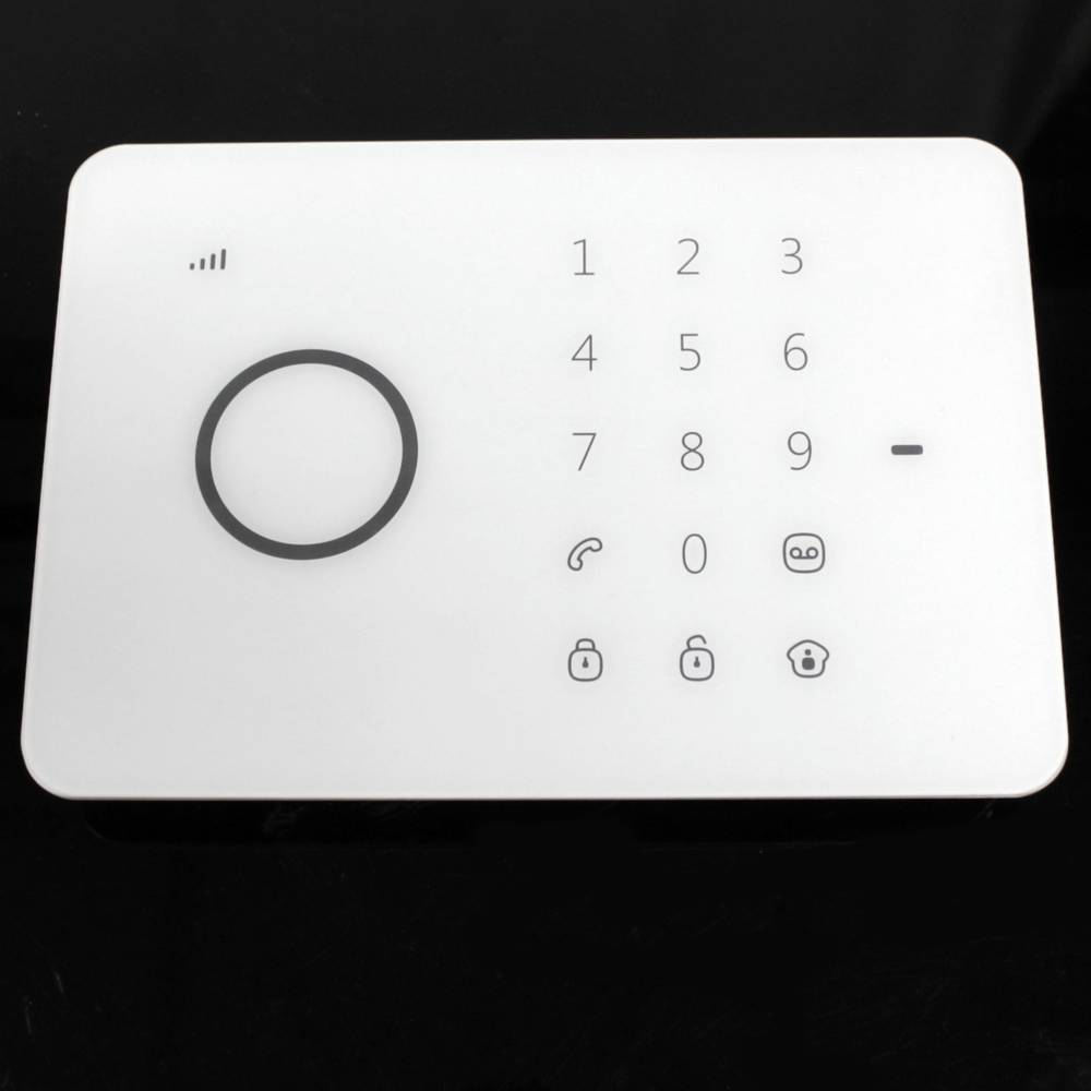 Alarma para GSM de 4 bandas con teclado táctil y llavero RFID