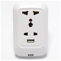 Prise électrique pour WiFi USB Socket avec Universal 220VAC 10A