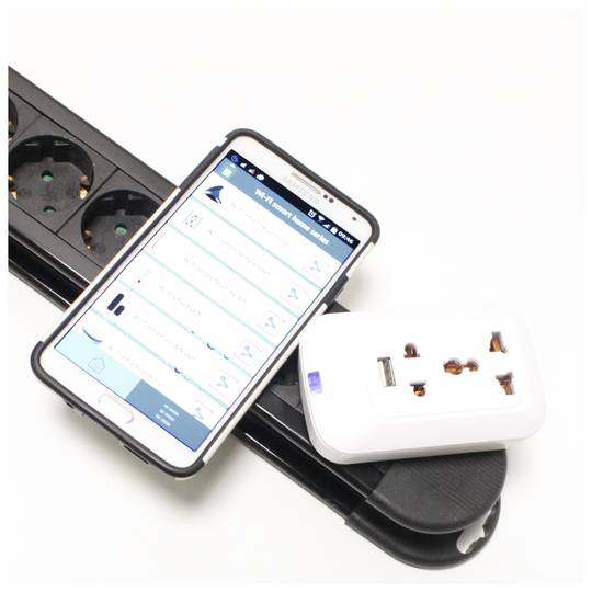 Gniazdko elektryczne do gniazda WiFi z uniwersalnym USB 220VAC 10A