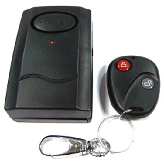 Alarme com núcleo de sensor de vibração