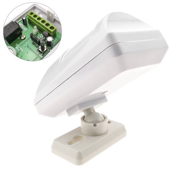 Detector volumétrico para alarme fiação 