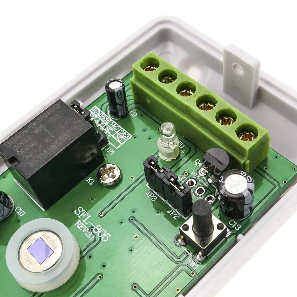 Detector volumétrico para alarme fiação 