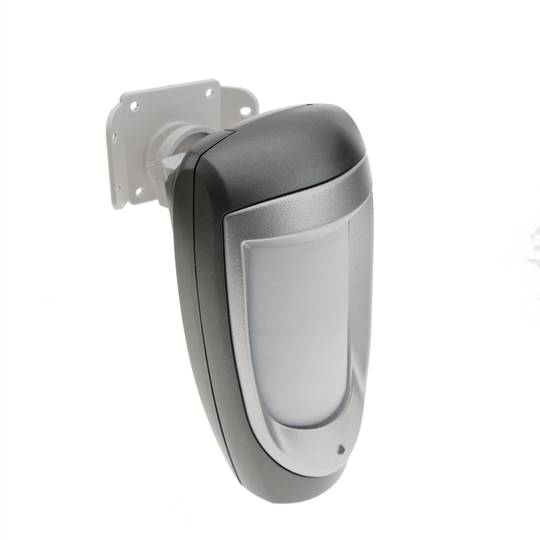 Detector volumétrico sem fio ou com fio ao ar livre por alarme