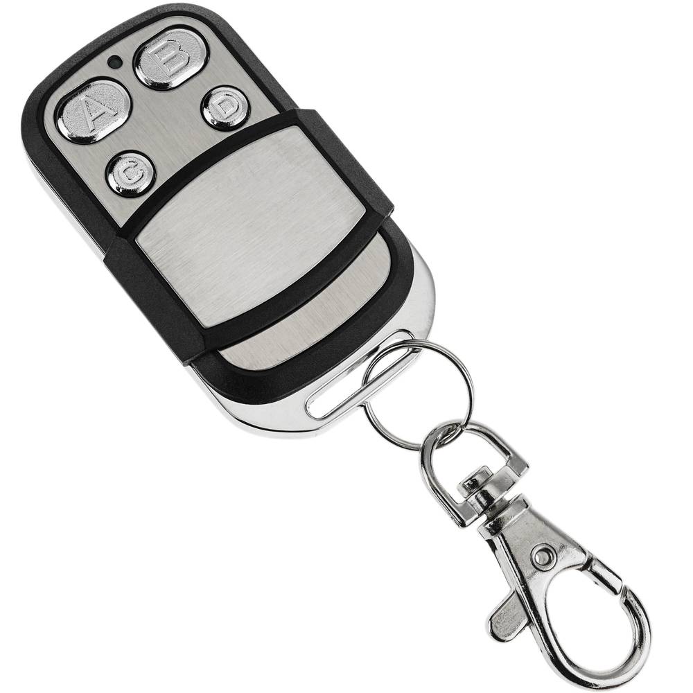 4-knops draadloze bediening met deksel en metallic