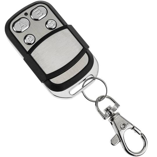 4-knops draadloze bediening met deksel en metallic