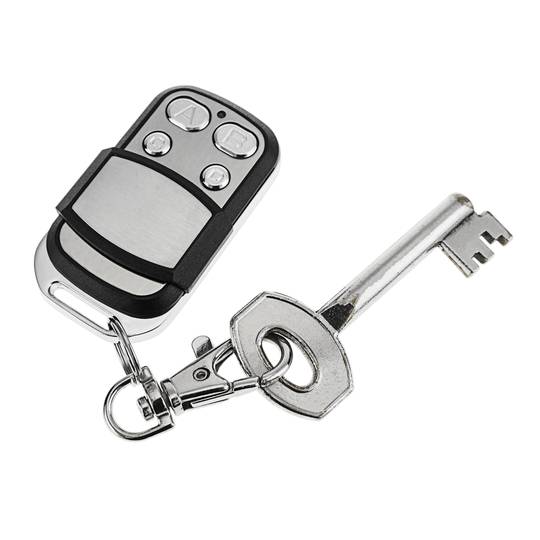 4-knops draadloze bediening met deksel en metallic