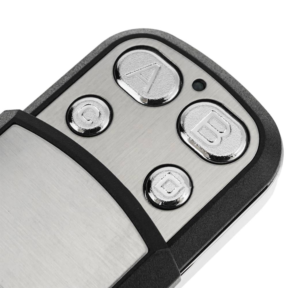 4-knops draadloze bediening met deksel en metallic