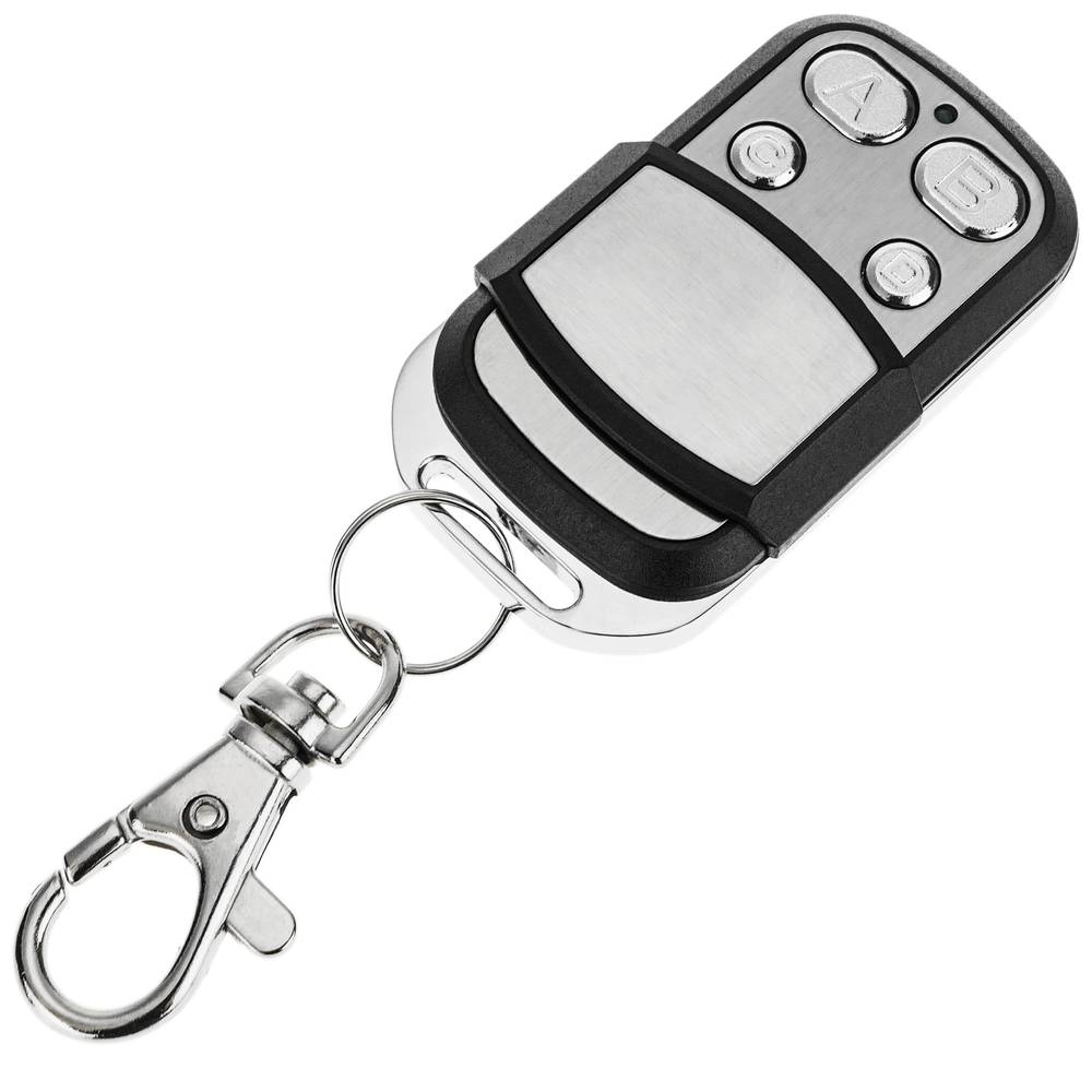 4-knops draadloze bediening met deksel en metallic