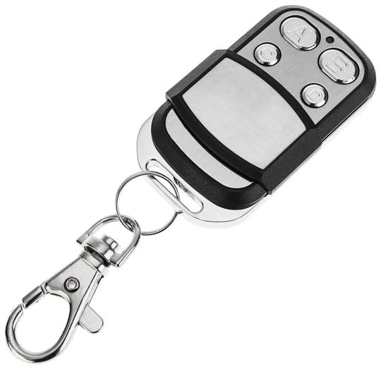 4-knops draadloze bediening met deksel en metallic