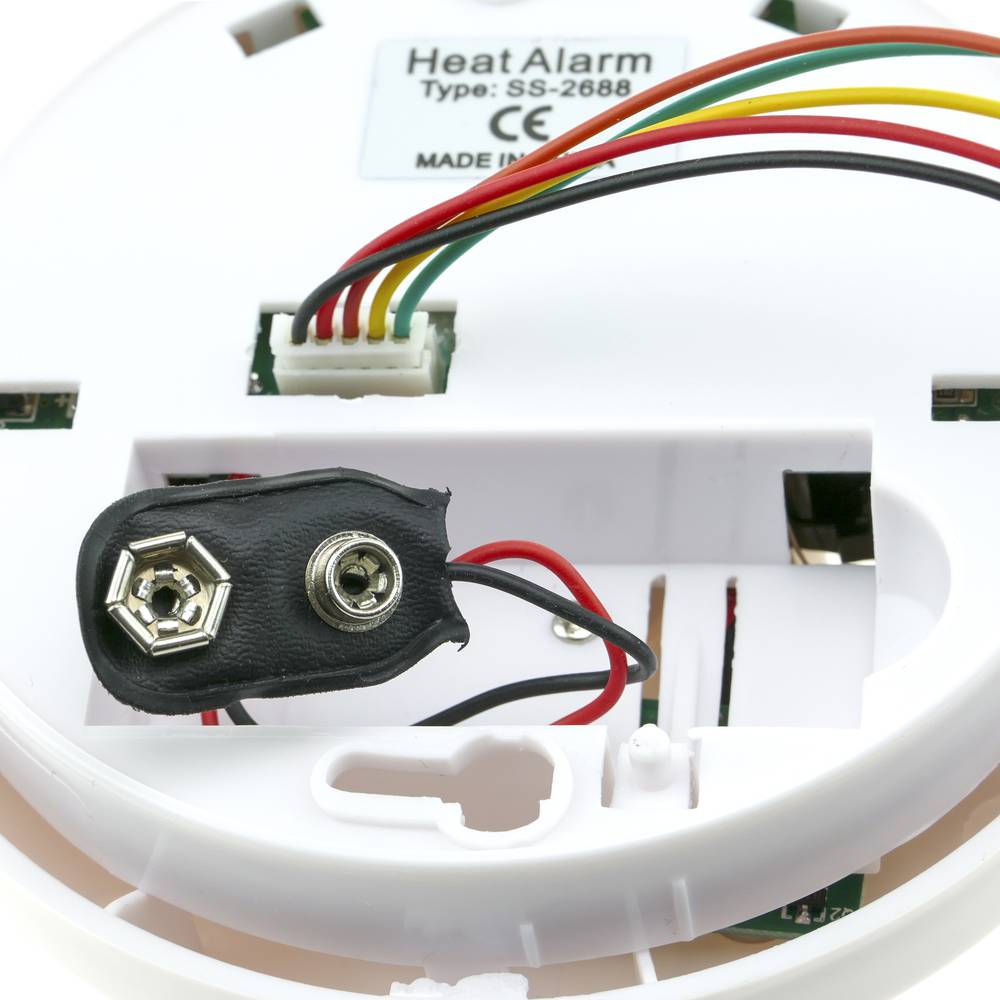 Detector sense fil de calor i fum