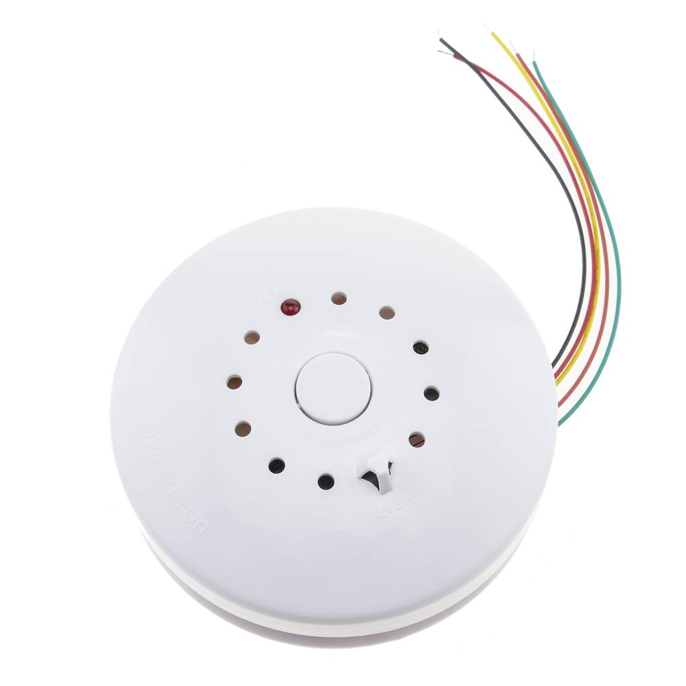 Detector sense fil de calor i fum