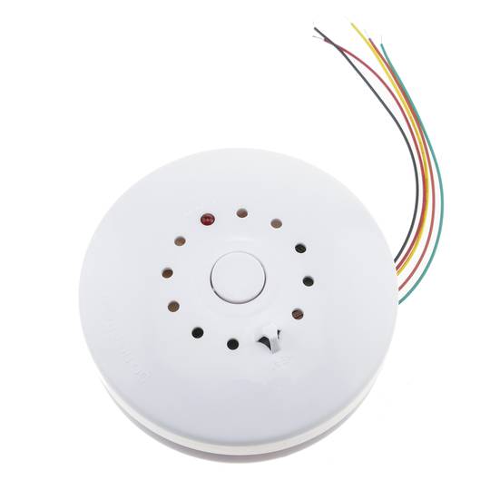 Detector sense fil de calor i fum