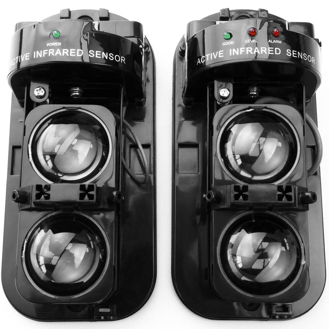 Barreira de detector infravermelho compacta de 2 raios para distância de 0m a 20m