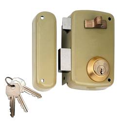 Fechadura de aro com cilindro 5056A com entrada de 60mm Mão esquerda 95056AHE60I Lince
