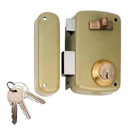 Serrure en applique avec cylindre 5056A pour entrée de 70 mm Main gauche 95056AHE70I Lince