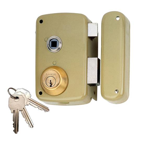 Rim lock with 5056B cylinder for 60mm entry right hand 95056BHE60D ...