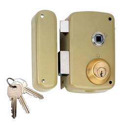 Fechadura de aro com cilindro 5056B Entrada de 70mm Mão esquerda 95056BHE70I Lince
